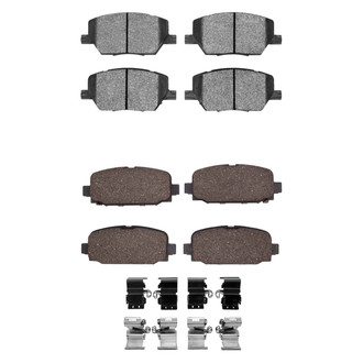 R1 Concepts® - Ceramic Front and Rear Brake Pad Set