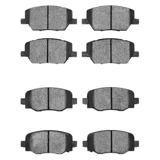 R1 Concepts® - Ceramic Front and Rear Brake Pad Set