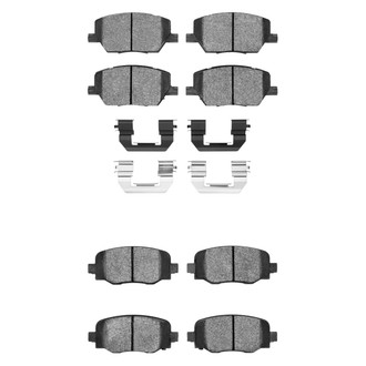 R1 Concepts® - Ceramic Front and Rear Brake Pad Set