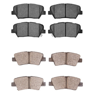 R1 Concepts® - Ceramic Front and Rear Brake Pad Set