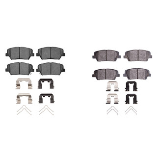 R1 Concepts® - Ceramic Front and Rear Brake Pad Set
