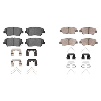 R1 Concepts® - Ceramic Front and Rear Brake Pad Set