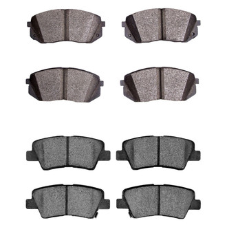 R1 Concepts® - Ceramic Front and Rear Brake Pad Set