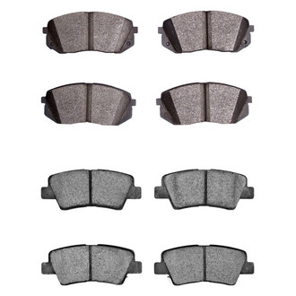 R1 Concepts® - Ceramic Front and Rear Brake Pad Set