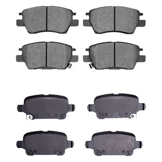 R1 Concepts® - Ceramic Front and Rear Brake Pad Set