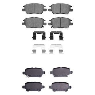 R1 Concepts® - Ceramic Front and Rear Brake Pad Set