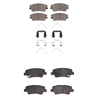 R1 Concepts® - Ceramic Front and Rear Brake Pad Set
