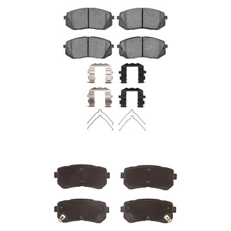 R1 Concepts® - Ceramic Front and Rear Brake Pad Set