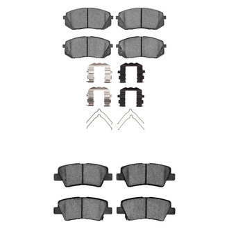 R1 Concepts® - Ceramic Front and Rear Brake Pad Set