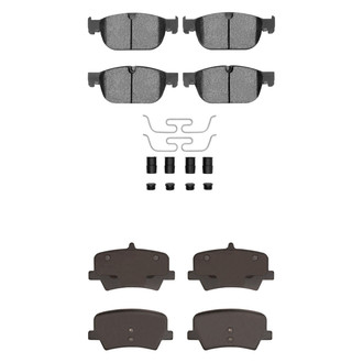 R1 Concepts® - Ceramic Front and Rear Brake Pad Set