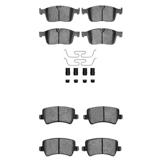 R1 Concepts® - Ceramic Front and Rear Brake Pad Set