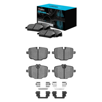 R1 Concepts® - Ceramic Front and Rear Brake Pad Set
