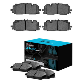 R1 Concepts® - Ceramic Front and Rear Brake Pad Set