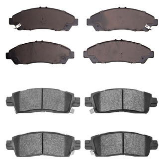 R1 Concepts® - Ceramic Front and Rear Brake Pad Set