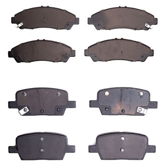 R1 Concepts® - Ceramic Front and Rear Brake Pad Set