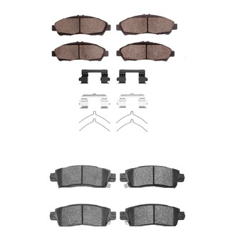 R1 Concepts® - Ceramic Front and Rear Brake Pad Set