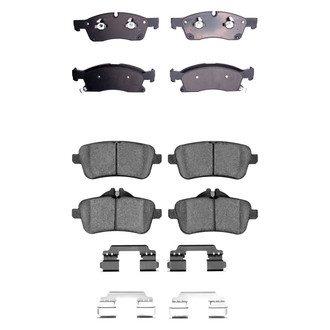 R1 Concepts® - Ceramic Front and Rear Brake Pad Set