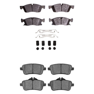 R1 Concepts® - Ceramic Front and Rear Brake Pad Set