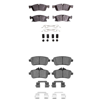 R1 Concepts® - Ceramic Front and Rear Brake Pad Set