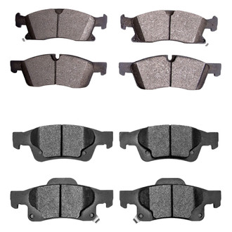 R1 Concepts® - Ceramic Front and Rear Brake Pad Set