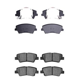 R1 Concepts® - Ceramic Front and Rear Brake Pad Set