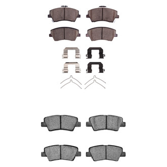 R1 Concepts® - Ceramic Front and Rear Brake Pad Set