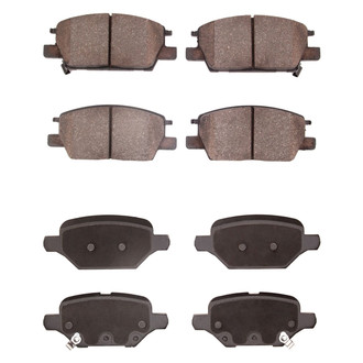 R1 Concepts® - Ceramic Front and Rear Brake Pad Set