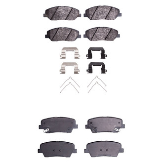 R1 Concepts® - Ceramic Front and Rear Brake Pad Set