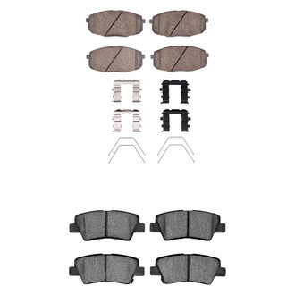 R1 Concepts® - Ceramic Front and Rear Brake Pad Set