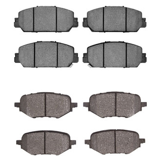 R1 Concepts® - Ceramic Front and Rear Brake Pad Set