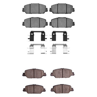 R1 Concepts® - Ceramic Front and Rear Brake Pad Set