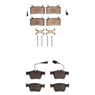 R1 Concepts® - Ceramic Front and Rear Brake Pad Set