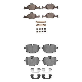 R1 Concepts® - Ceramic Front and Rear Brake Pad Set