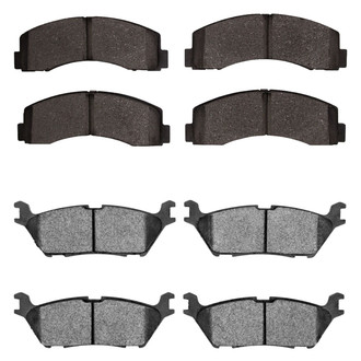 R1 Concepts® - Ceramic Front and Rear Brake Pad Set
