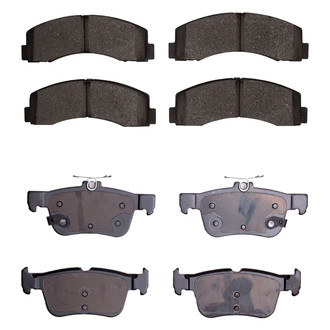 R1 Concepts® - Ceramic Front and Rear Brake Pad Set
