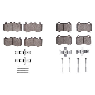 R1 Concepts® - Ceramic Front and Rear Brake Pad Set