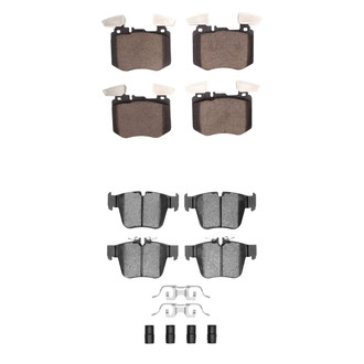 R1 Concepts® - Ceramic Front and Rear Brake Pad Set