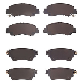 R1 Concepts® - Ceramic Front and Rear Brake Pad Set