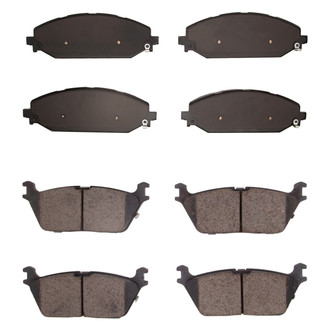 R1 Concepts® - Ceramic Front and Rear Brake Pad Set