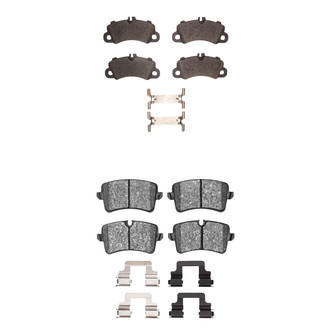 R1 Concepts® - Ceramic Front and Rear Brake Pad Set