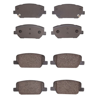 R1 Concepts® - Ceramic Front and Rear Brake Pad Set