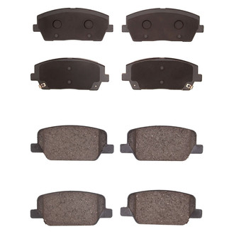 R1 Concepts® - Ceramic Front and Rear Brake Pad Set
