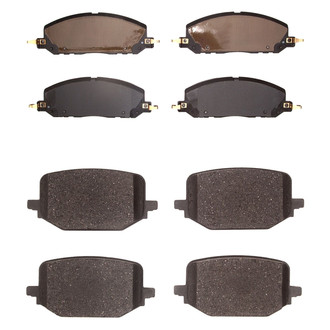 R1 Concepts® - Ceramic Front and Rear Brake Pad Set