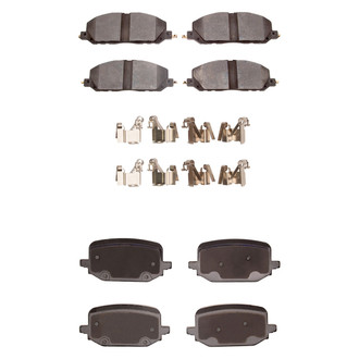 R1 Concepts® - Ceramic Front and Rear Brake Pad Set