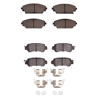 R1 Concepts® - Ceramic Front and Rear Brake Pad Set