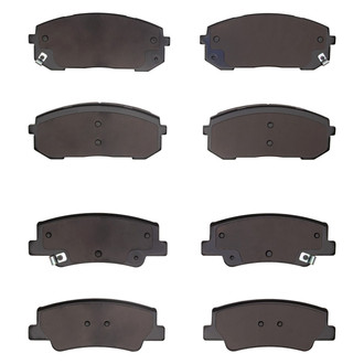 R1 Concepts® - Ceramic Front and Rear Brake Pad Set