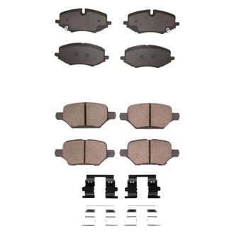 R1 Concepts® - Ceramic Front and Rear Brake Pad Set