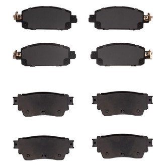 R1 Concepts® - Ceramic Front and Rear Brake Pad Set