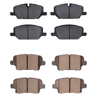 R1 Concepts® - Ceramic Front and Rear Brake Pad Set