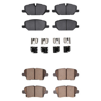 R1 Concepts® - Ceramic Front and Rear Brake Pad Set